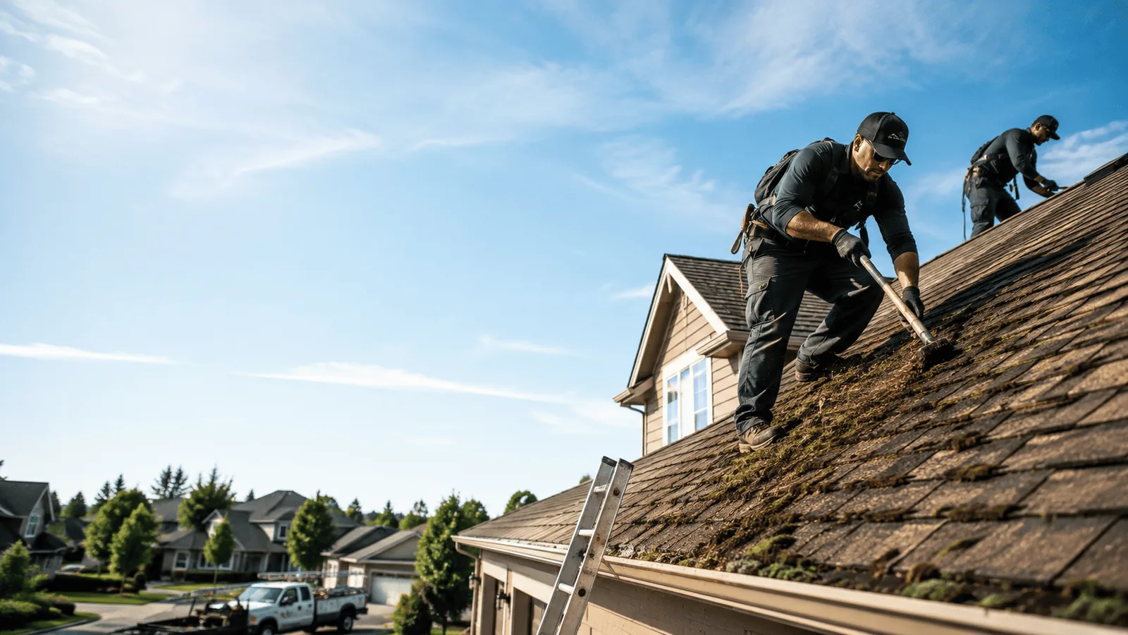 Roof Moss Removal in Bismarck, MO near me